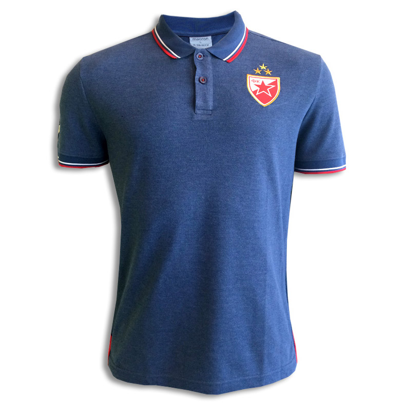 Macron polo shirt 1920 - blue