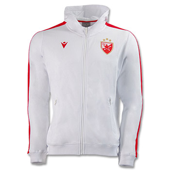 Macron travel hoodie 2022 - white