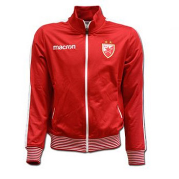 Macron Red Star zip duks