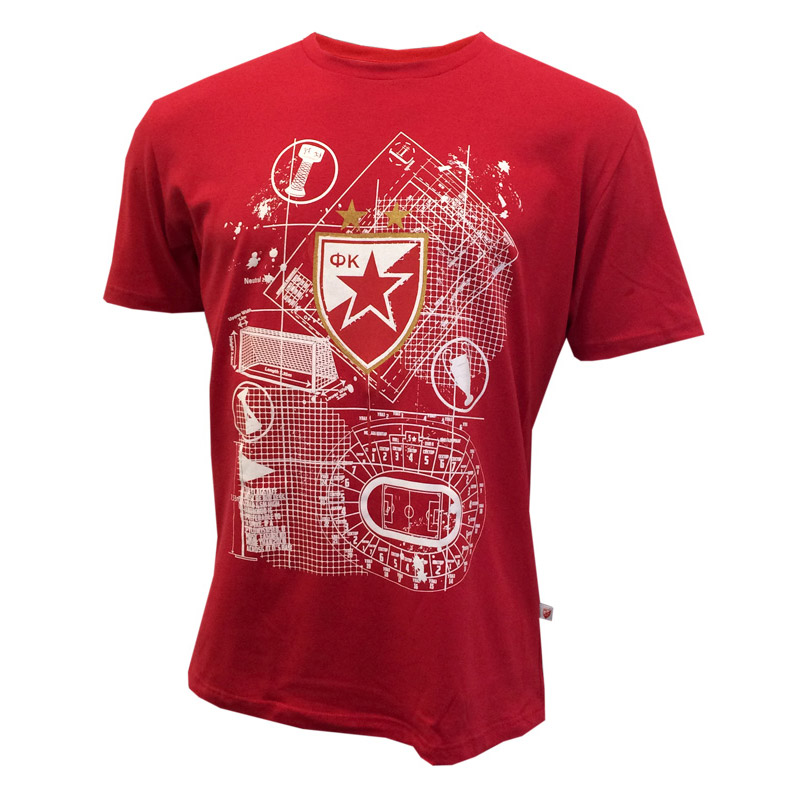 T-shirt blueprints 19/20 - red