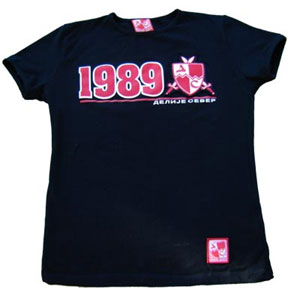 T-shirt DELIJE 1989 - female model-1