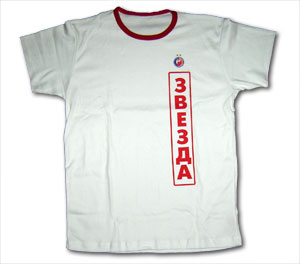 Majica FK sa uspravnim natpisom