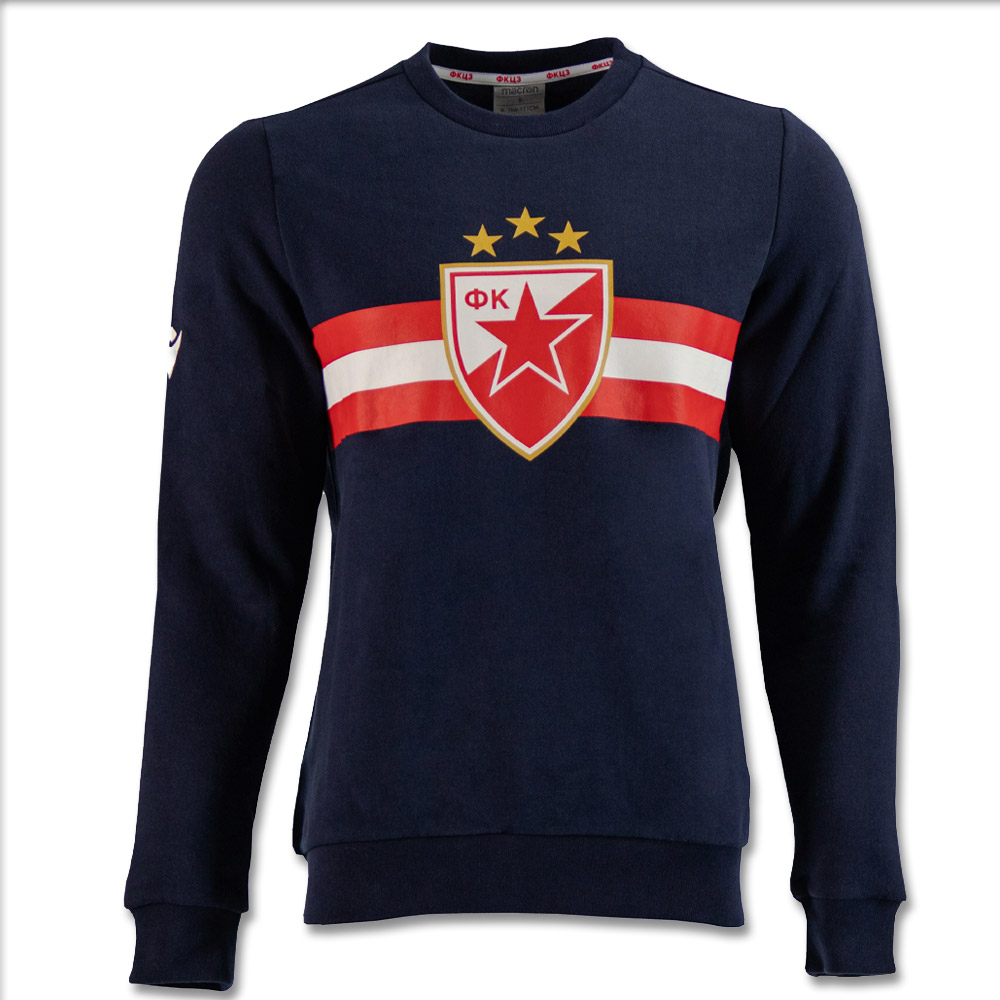 Macron navy sweater 2022