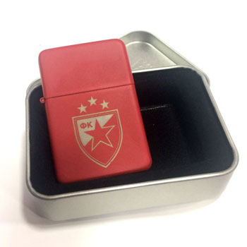 Metal army lighter FKCZ emblem