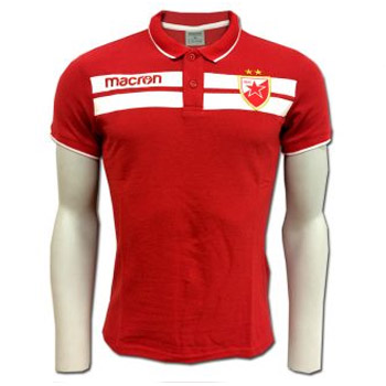 red and white striped polo t shirt