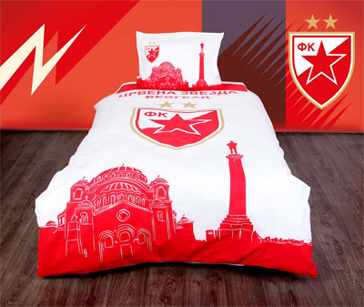 FC Red Star bed Linen - Belgrade