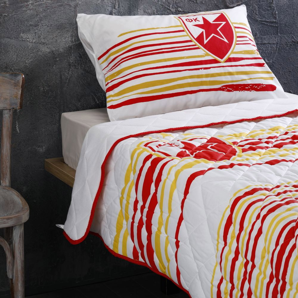 FC Red Star bedspread 861 and pilowcase