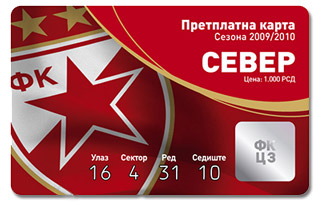 Ticket for north terrace