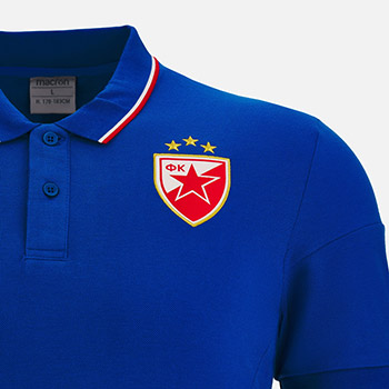 Macron travel polo shirt 22/23 - blue-2