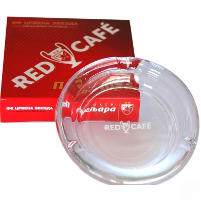Okrugla pepeljara RED CAFE