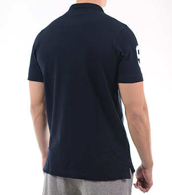 Red Star rugby club polo - navy-1