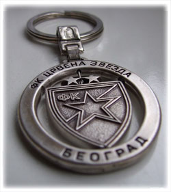 FC Red Star rotating pendant-2 FC Red Star rotating pendant-2