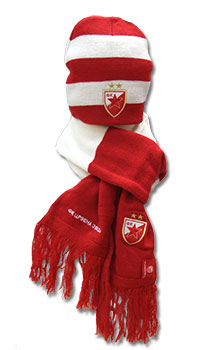 Kapa i šal Crvena Zvezda - model 1-1 Kapa i šal Crvena Zvezda - model 1-1