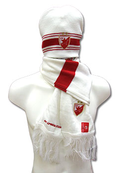 Kapa i šal Crvena Zvezda - model 2-1