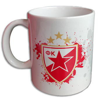 Coffee cup FC RS - emblem and ball