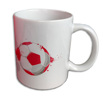 Coffee cup FC RS - emblem and ball-1