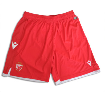 Macron Red Star red UCL shorts 2019/20