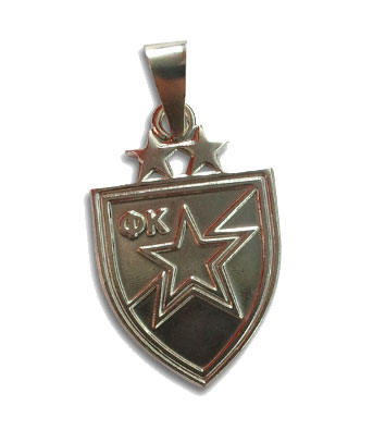 Srebrni privezak za lančić CZ