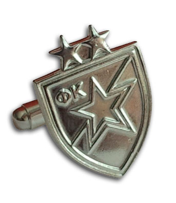 Srebrno dugme za manžetnu CZ Srebrno dugme za manžetnu CZ