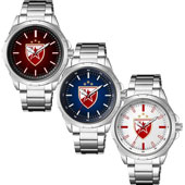 Metal wristwatch FCRS Q&Q A48 - large emblem