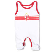 Sleeveless bodysuit for babies FCRS