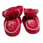 Red Star baby slippers 