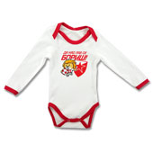 FC Red Star bodysuit for babies - fight like a lion