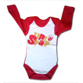 FC Red Star bodysuit for babies - long sleeves