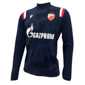 Macron navy 1/4 zip training top