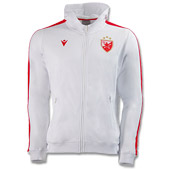 Macron travel hoodie 2022 - white