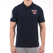 Red Star rugby club polo - navy