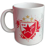 Coffee cup FC RS - emblem and ball