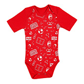 Bodi za bebe Crvena zvezda 2025 - crveni