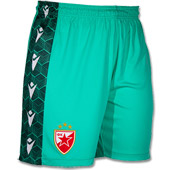 Green FC Red Star goalie shorts 2022/2023