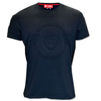 Red Star T-shirt enblem 2022 - navy