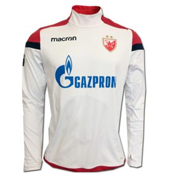 Macron training sweater - white