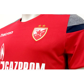 Macron дечија тренинг мајица - црвена-1 Macron дечија тренинг мајица - црвена-1