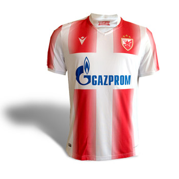 Macron kids home FC Red Star jersey for Champions League 2019/2020-1