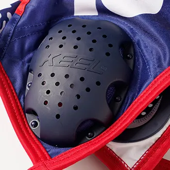 Keel vaterpolo kapica VK Crvena zvezda sa brojem - plava-4 Keel vaterpolo kapica VK Crvena zvezda sa brojem - plava-4