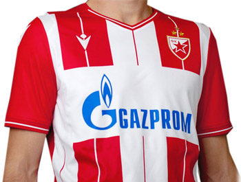 Macron kids home FC Red Star jersey 2019/2020 with name and number-3