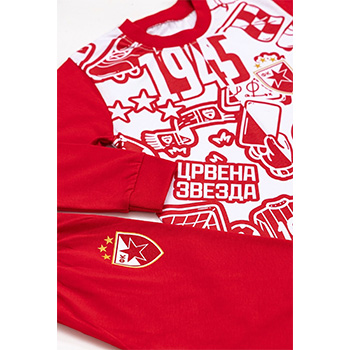 Dečija pidžama Crvena zvezda 2025-2