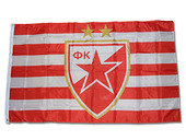 Флаг ФК Красная Звезда