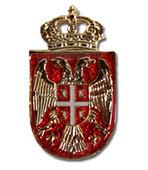 Значок герб с короной